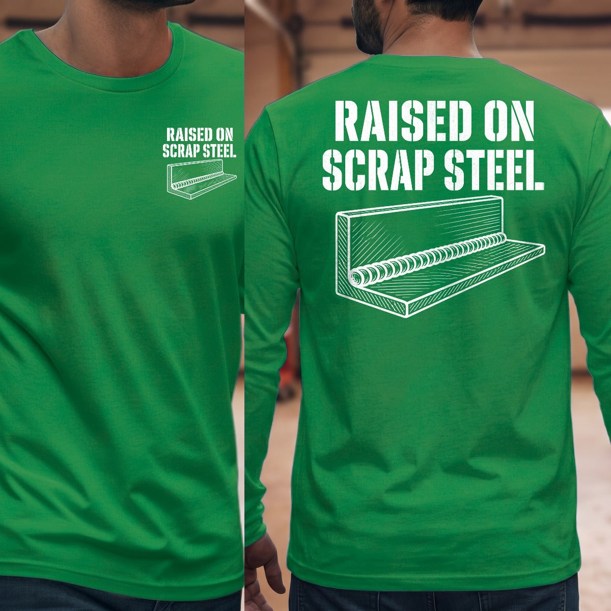 Irish Green | Front & Back