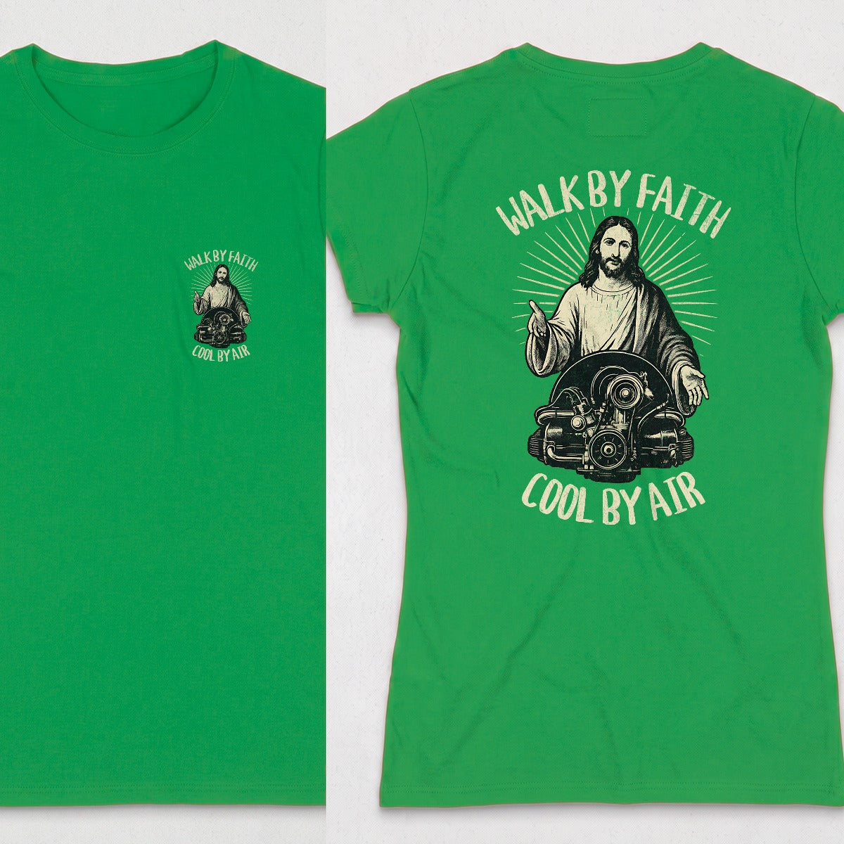 Irish Green | Front & Back