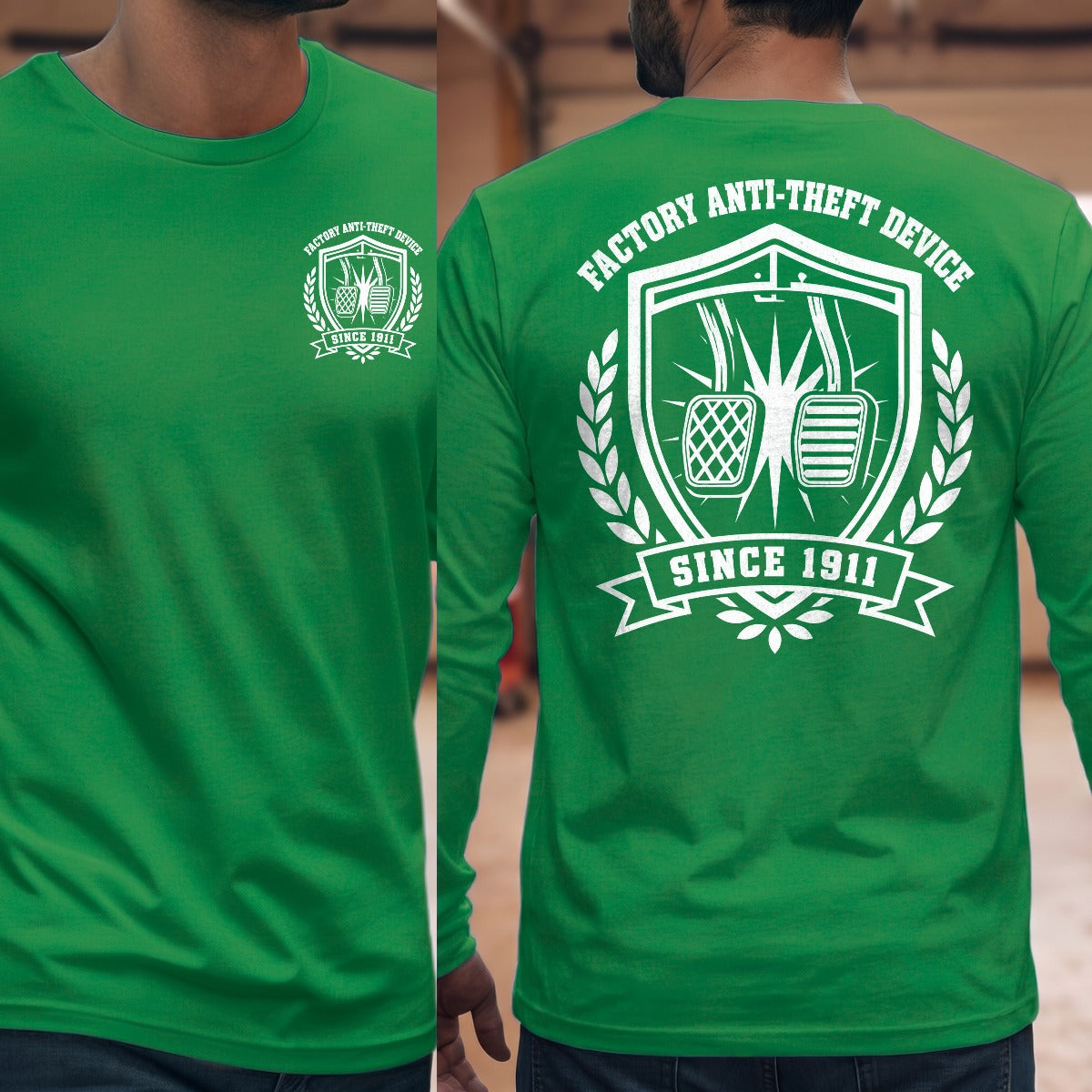 Irish Green | Front & Back