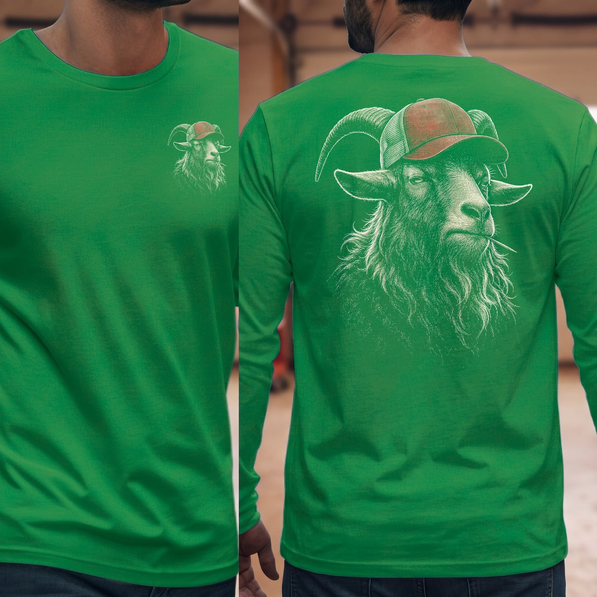 Irish Green | Front & Back