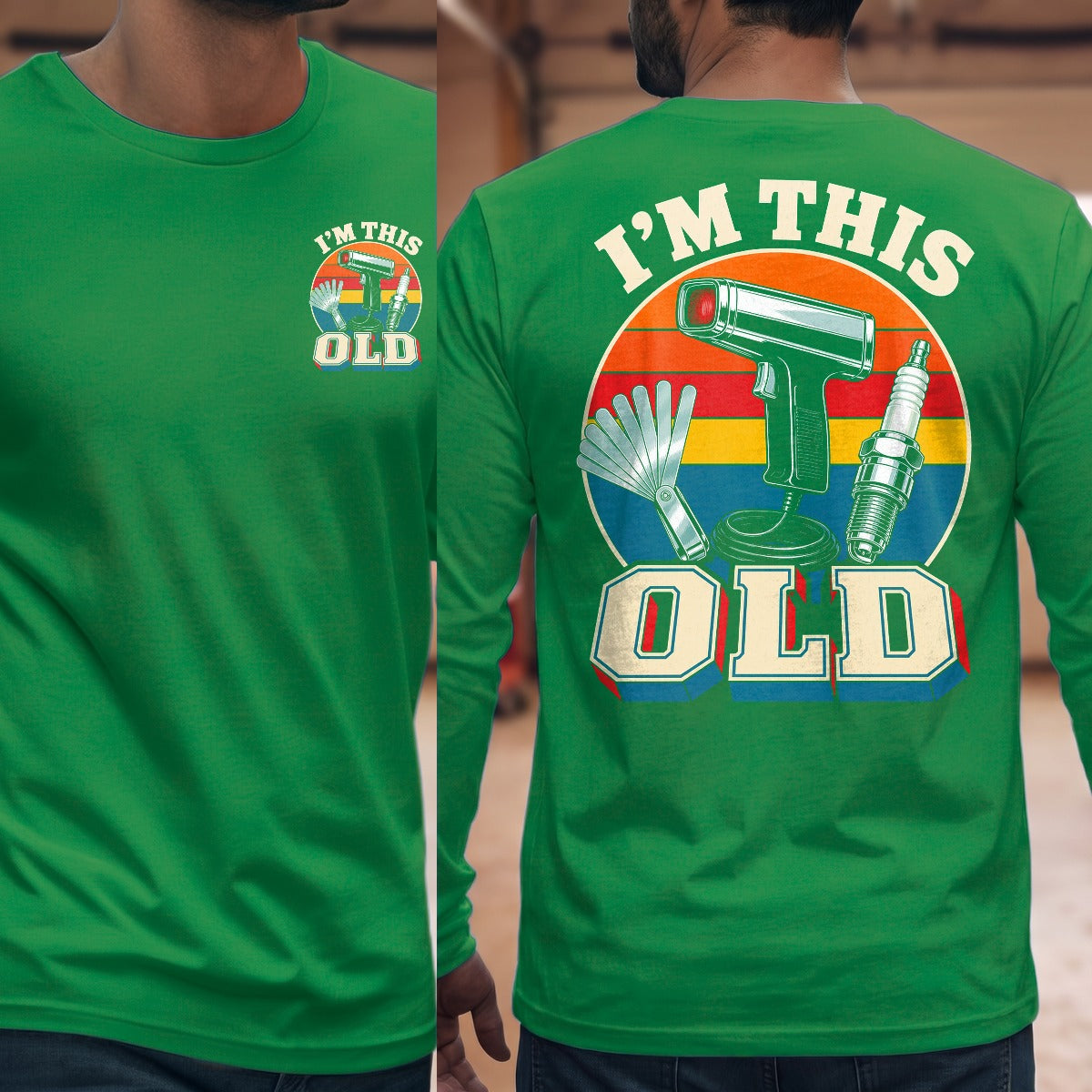 Irish Green | Front & Back