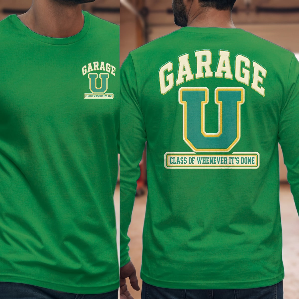 Irish Green | Front & Back