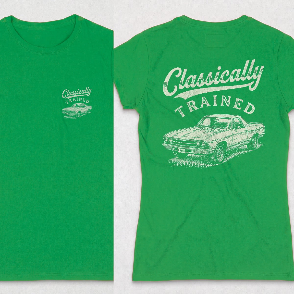 Irish Green | Front & Back
