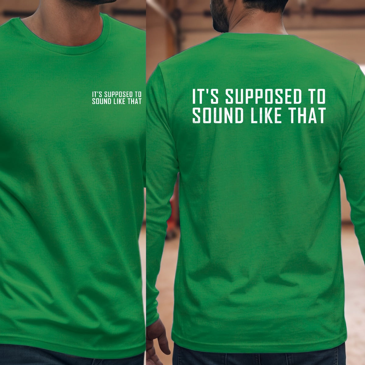 Irish Green | Front & Back