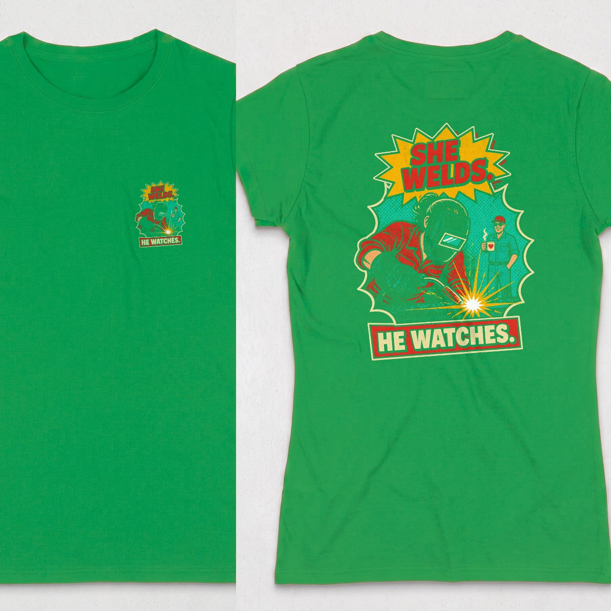 Irish Green | Front & Back