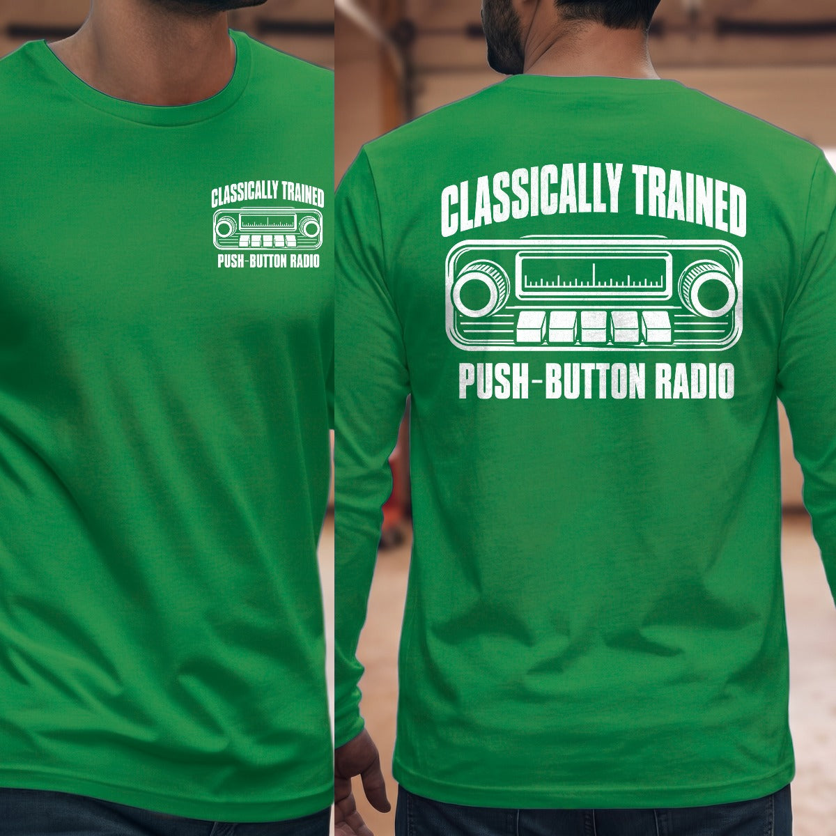 Irish Green | Front & Back