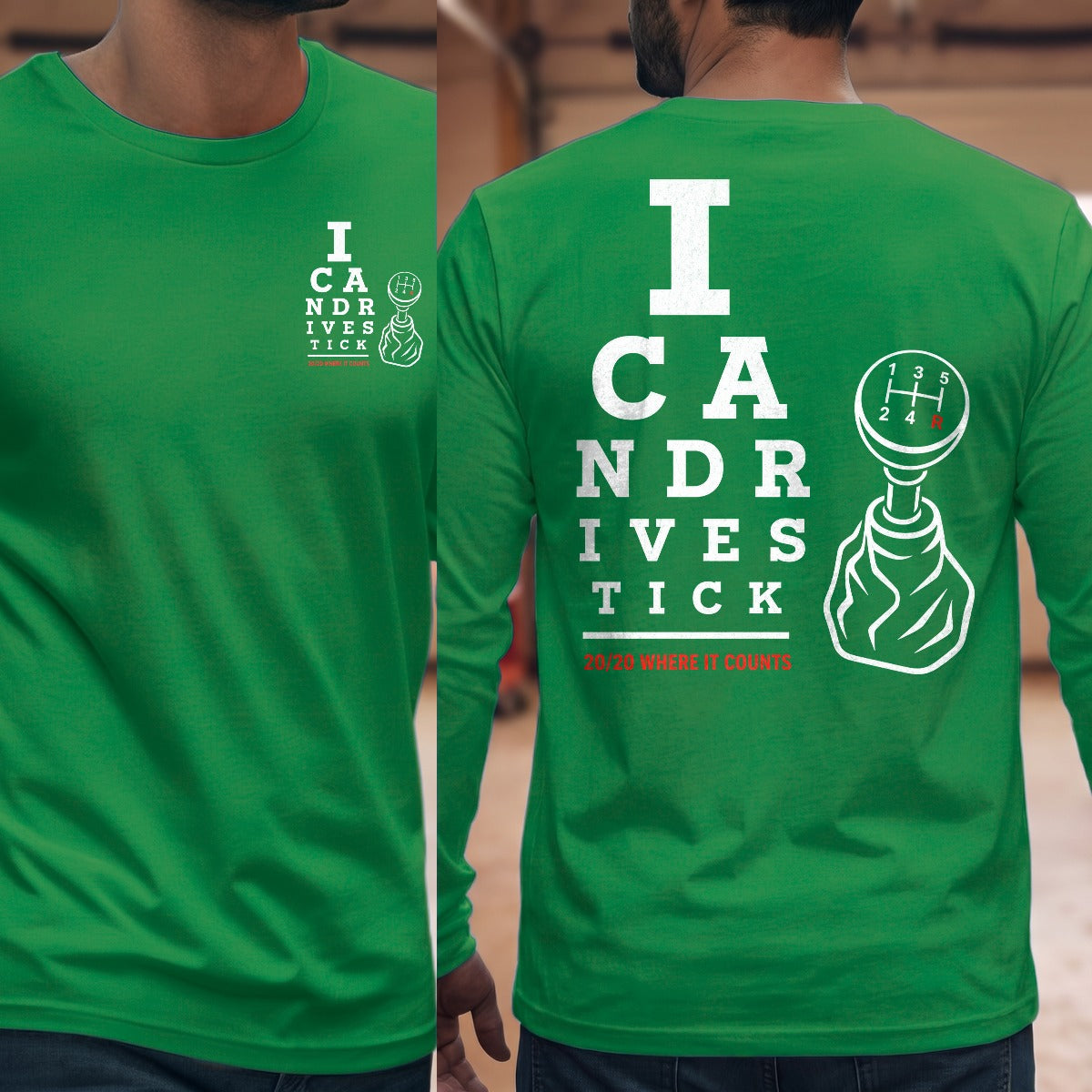 Irish Green | Front & Back