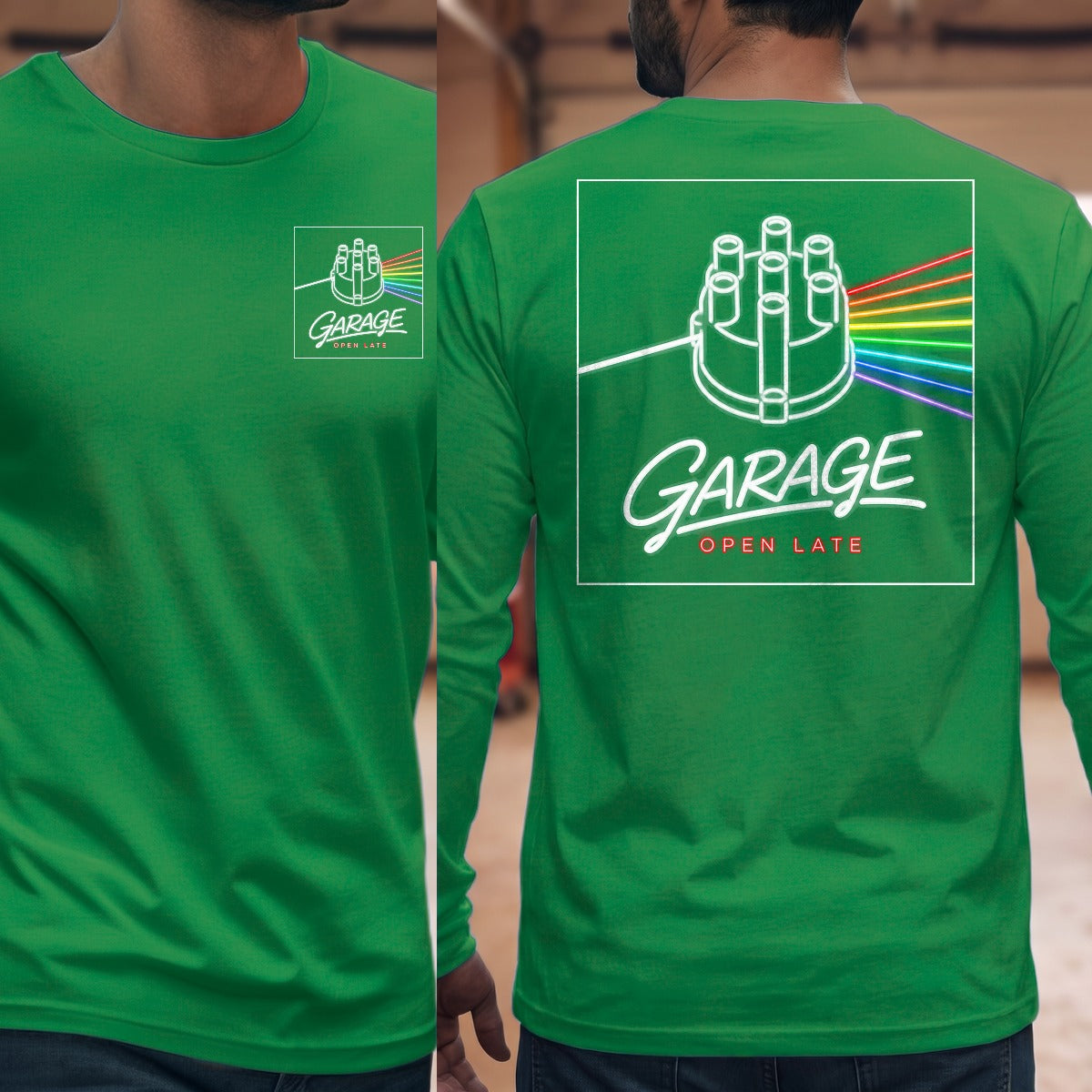 Irish Green | Front & Back