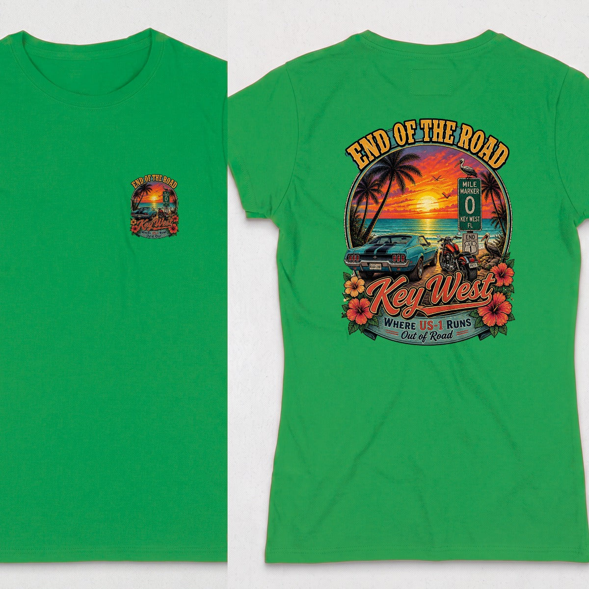 Irish Green | Front & Back