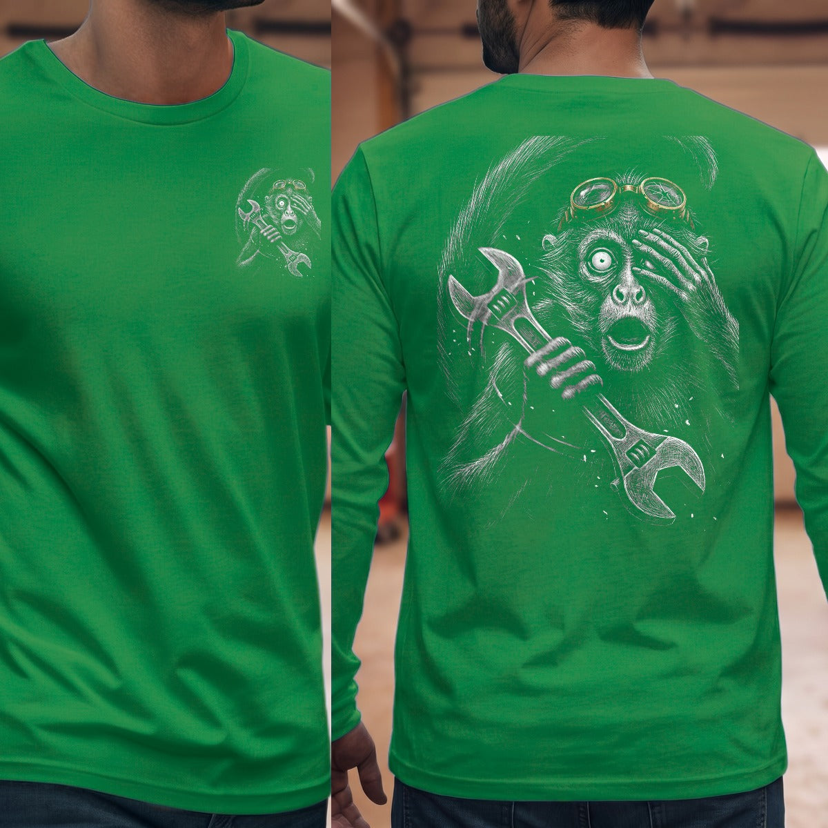 Irish Green | Front & Back