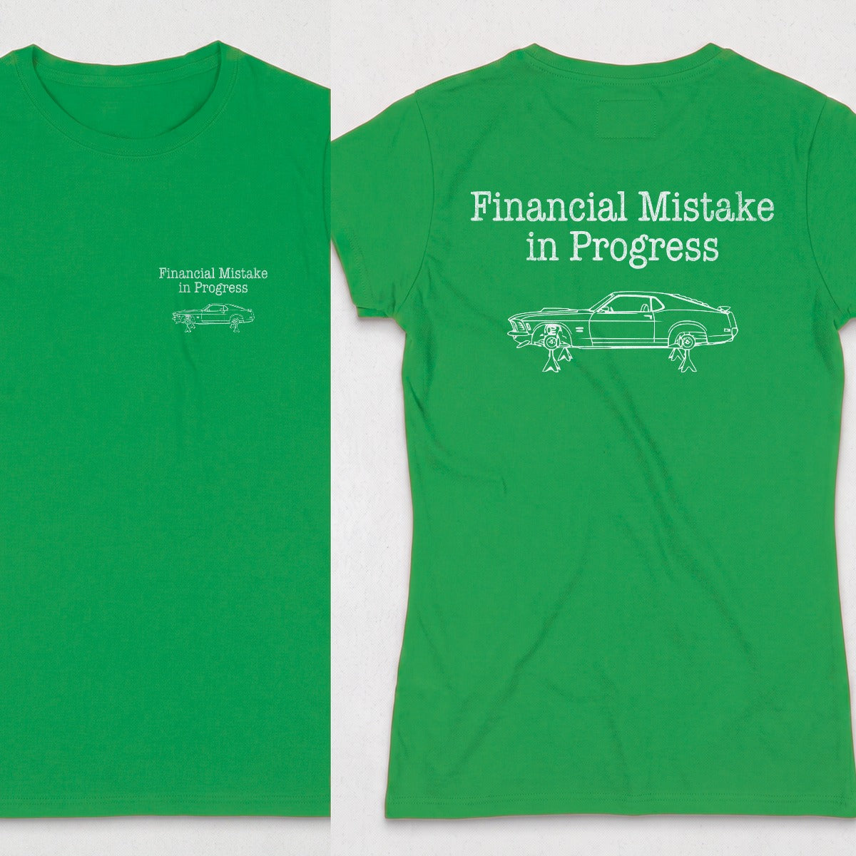 Irish Green | Left Chest + Back