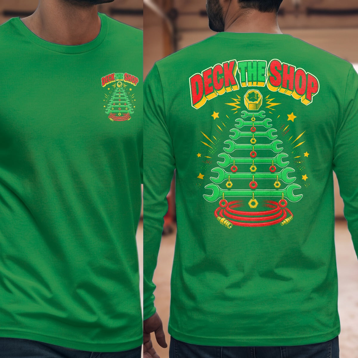 Irish Green | Front & Back