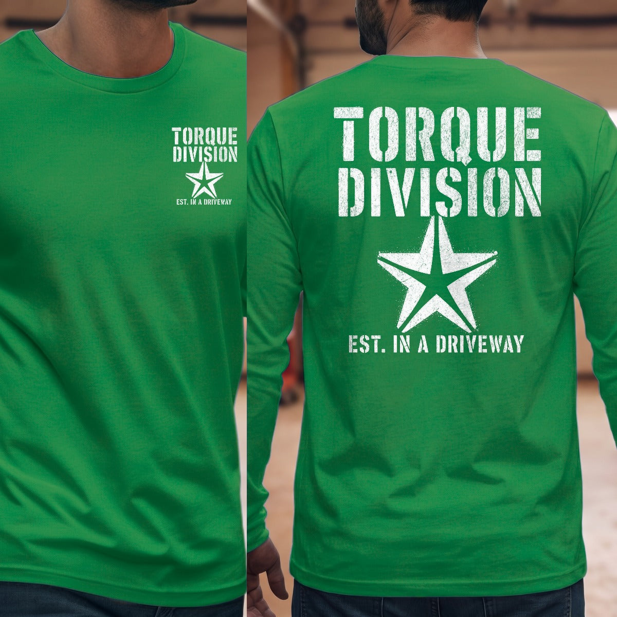 Irish Green | Front & Back