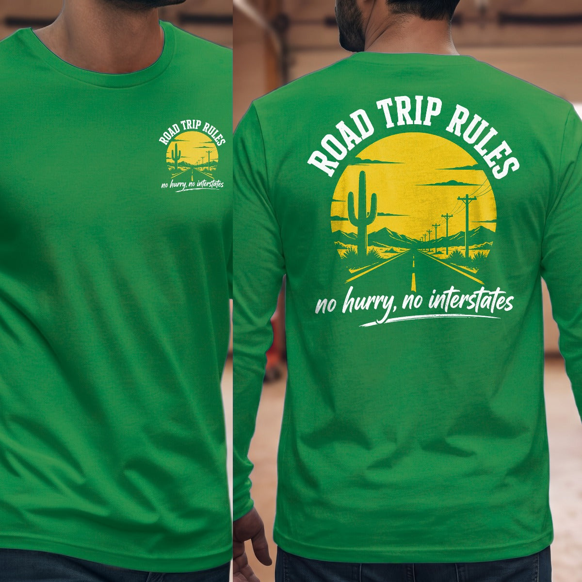 Irish Green | Left Chest + Back (refreshed)