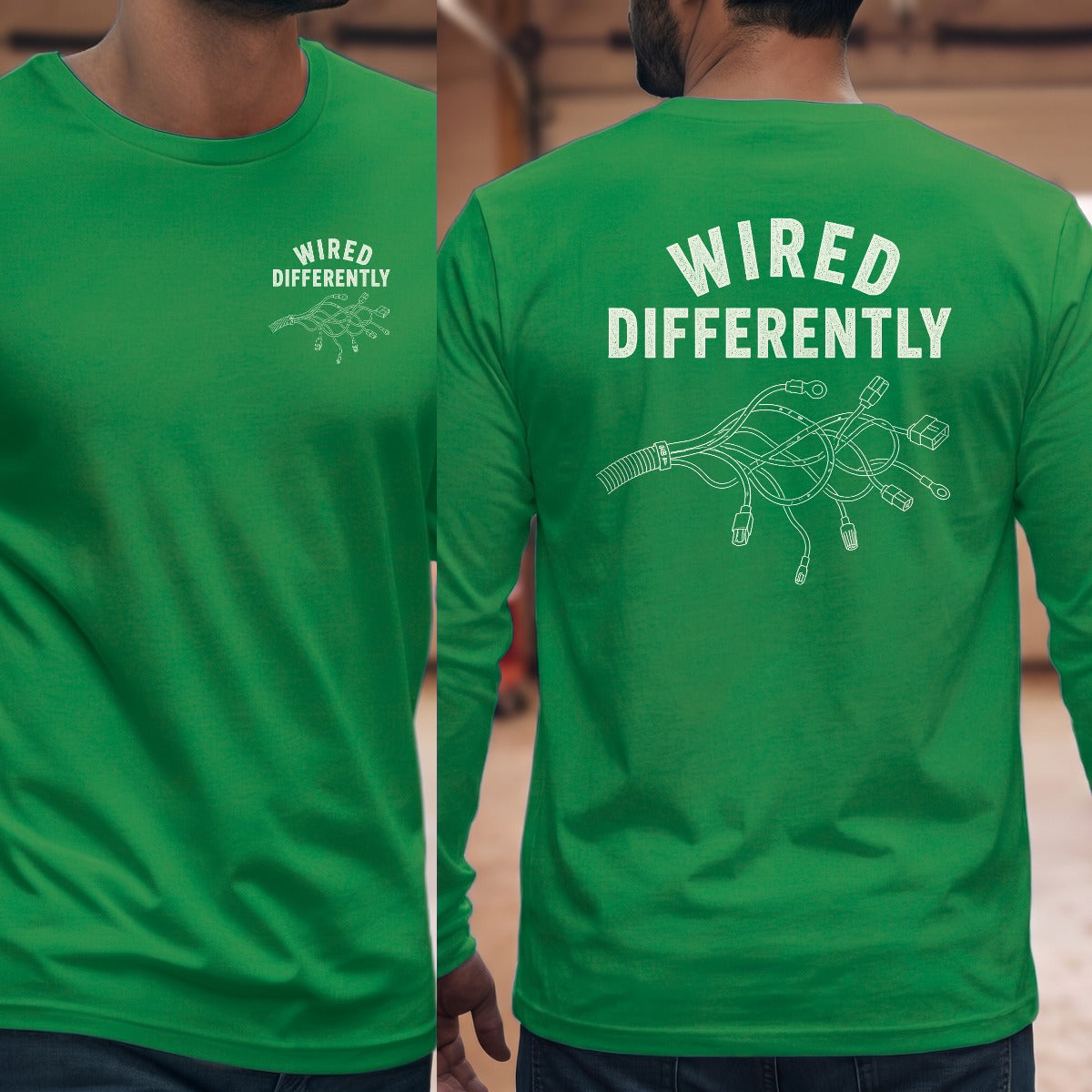 Irish Green | Left Chest + Back (refreshed)