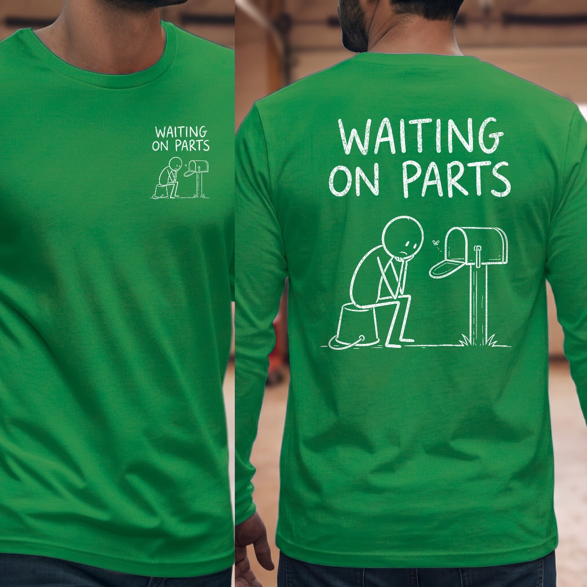 Irish Green | Left Chest + Back (refreshed)