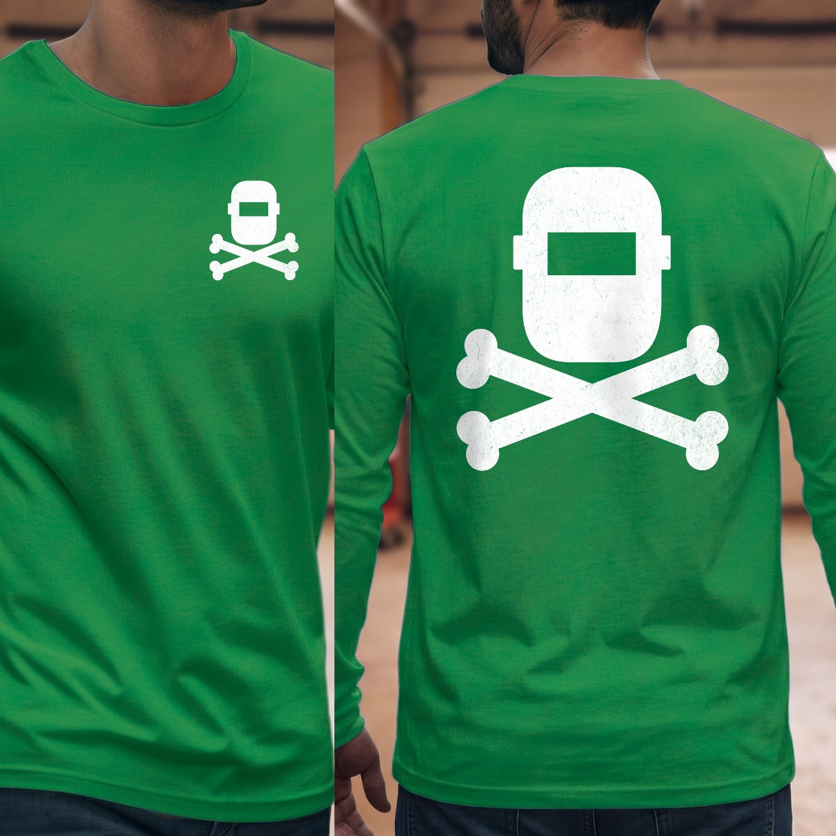 Irish Green | Left Chest + Back (refreshed)