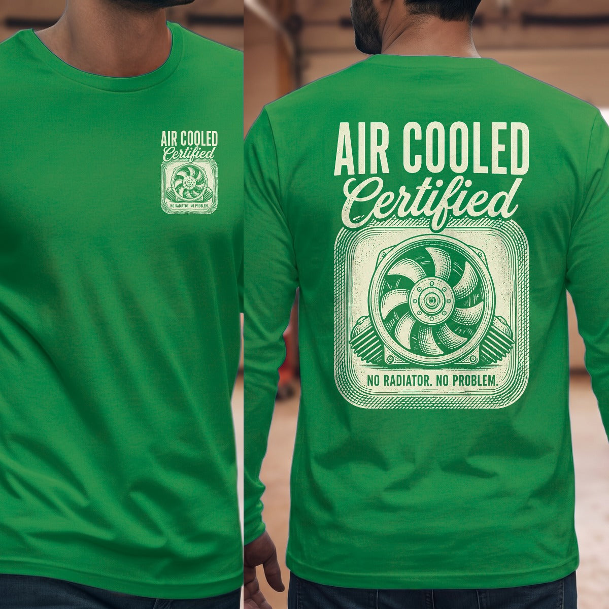 Irish Green | Left Chest + Back (refreshed)