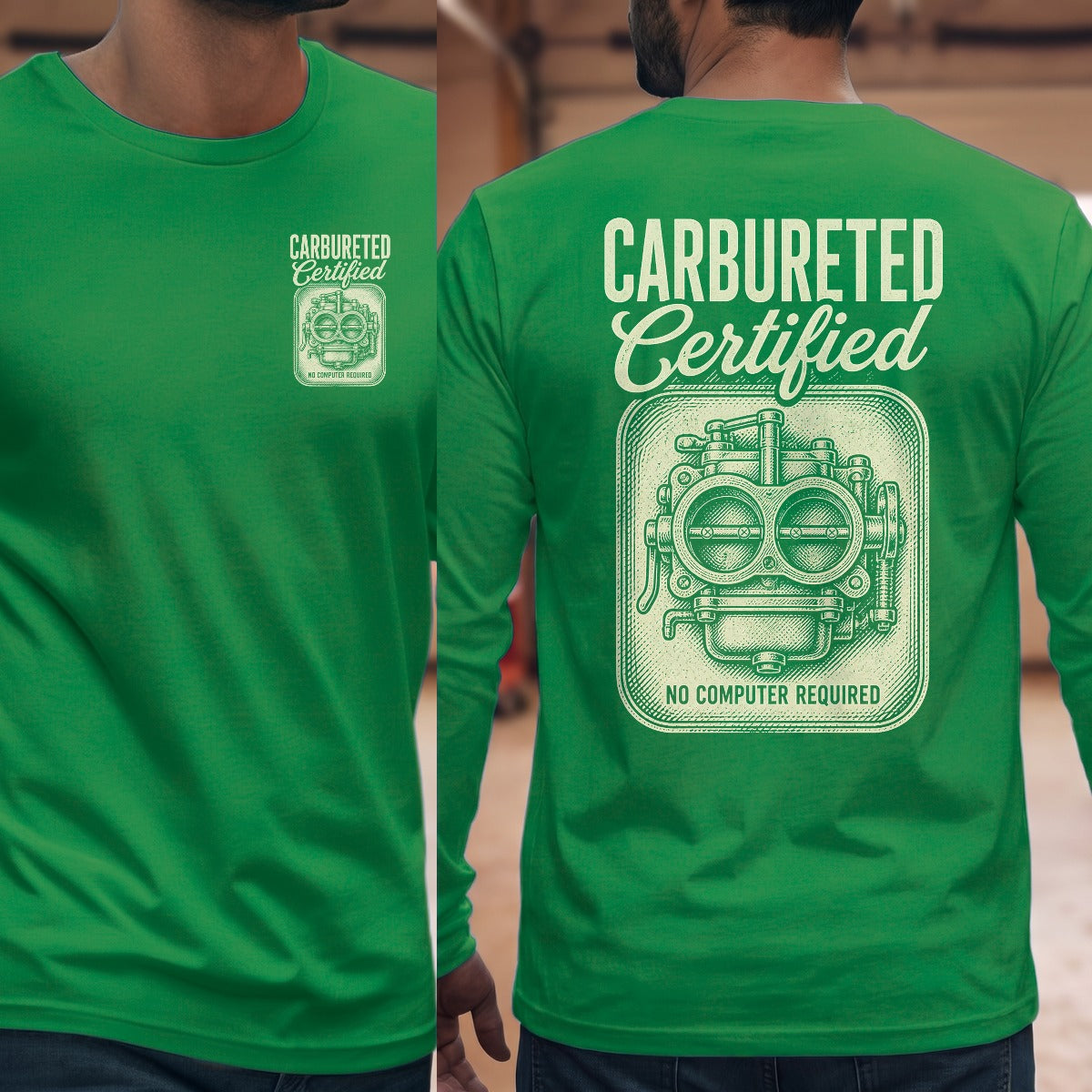 Irish Green | Left Chest + Back (refreshed)