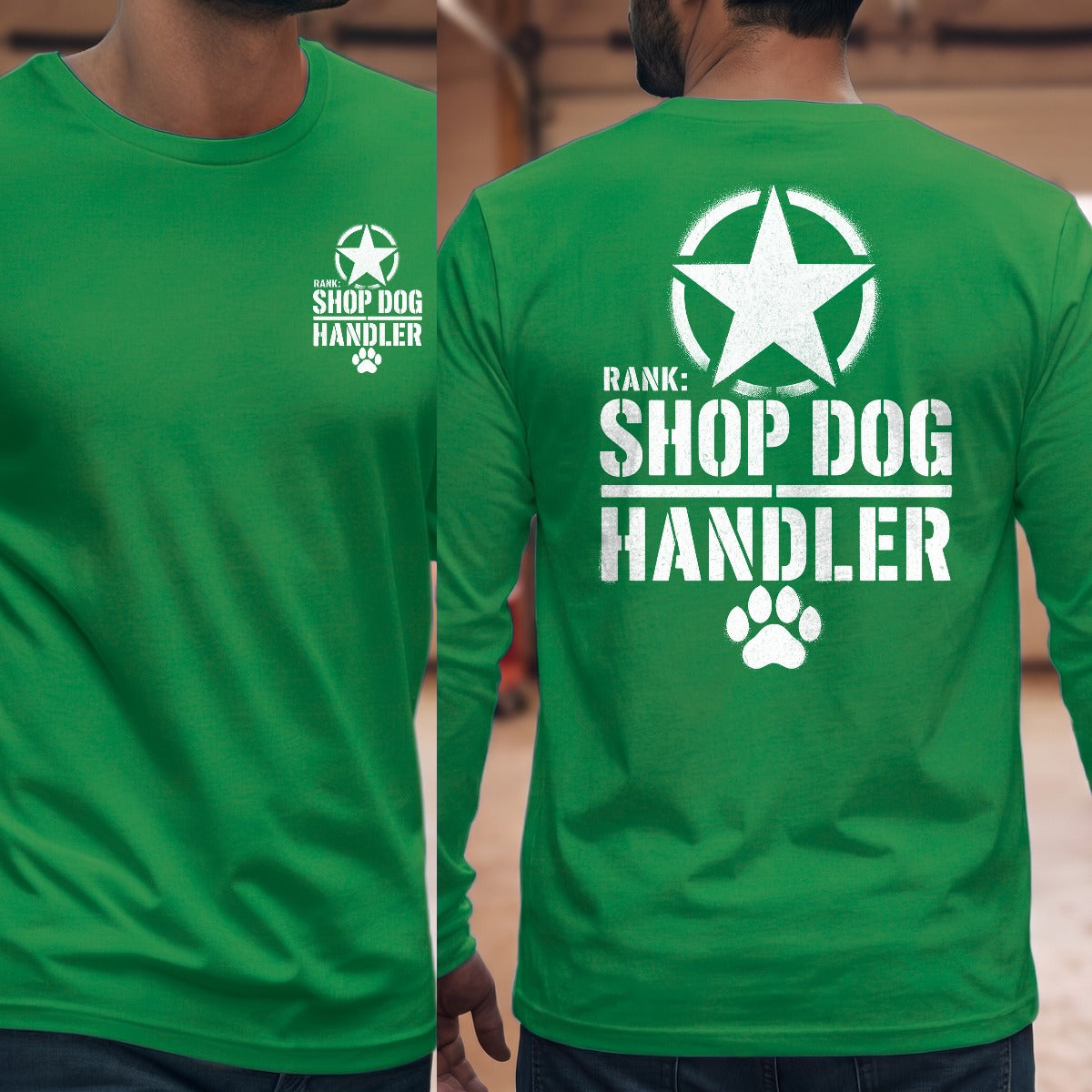 Irish Green | Left Chest + Back (refreshed)