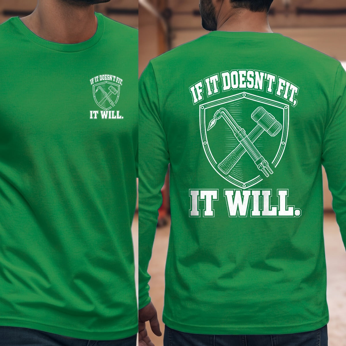 Irish Green | Left Chest + Back (refreshed)