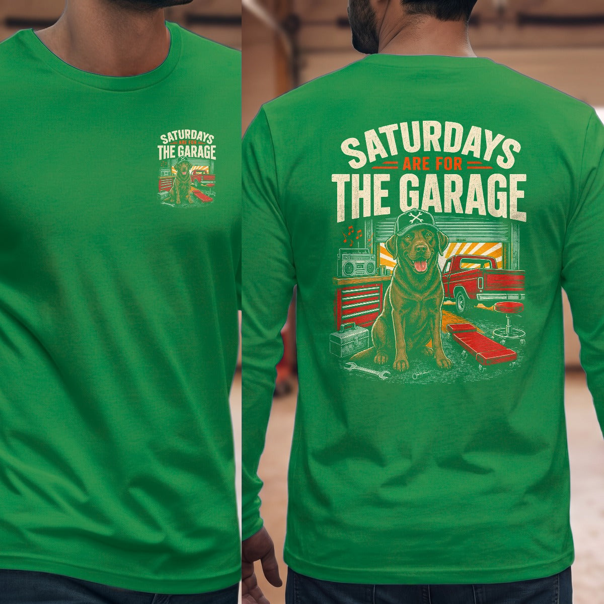 Irish Green | Left Chest + Back (refreshed)
