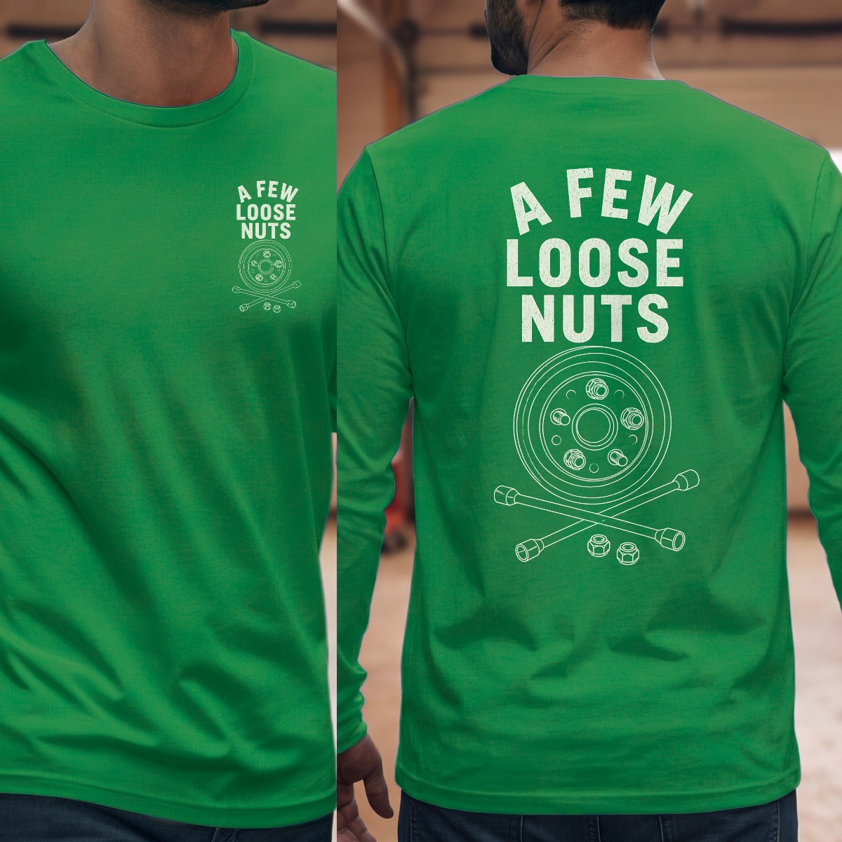 Irish Green | Left Chest + Back (refreshed)