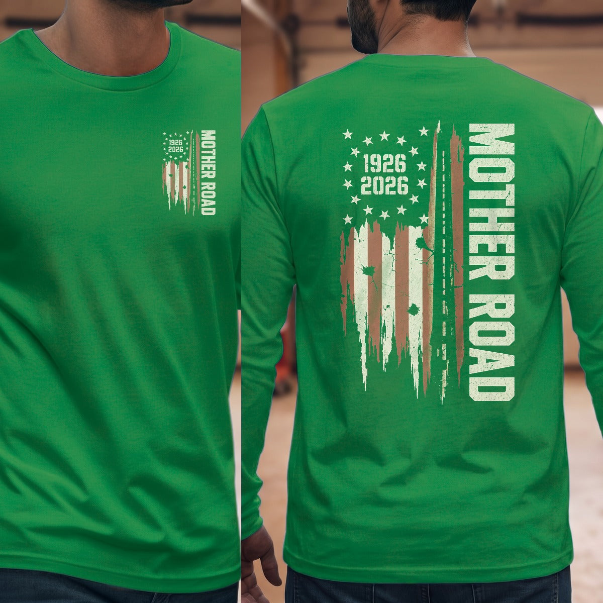 Irish Green | Left Chest + Back (refreshed)