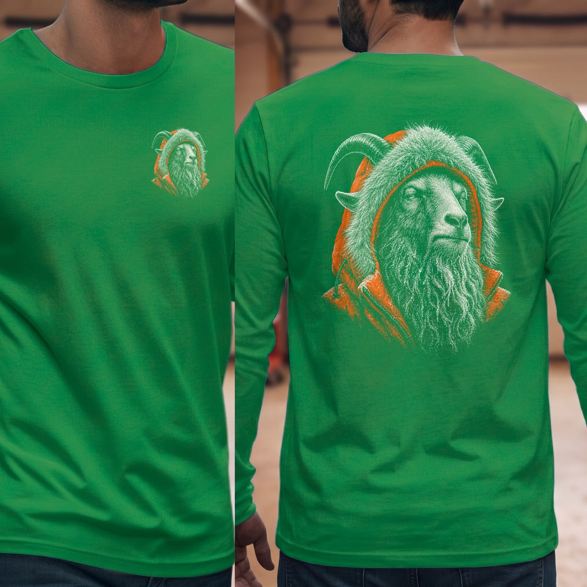 Irish Green | Left Chest + Back (refreshed)