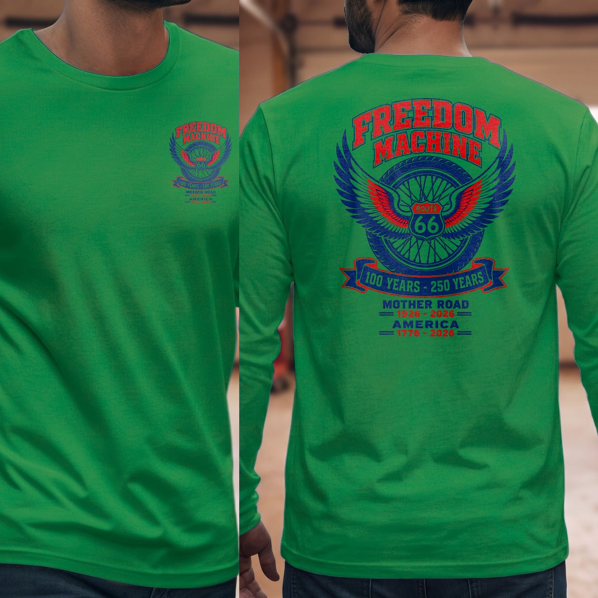 Irish Green | Left Chest + Back (refreshed)