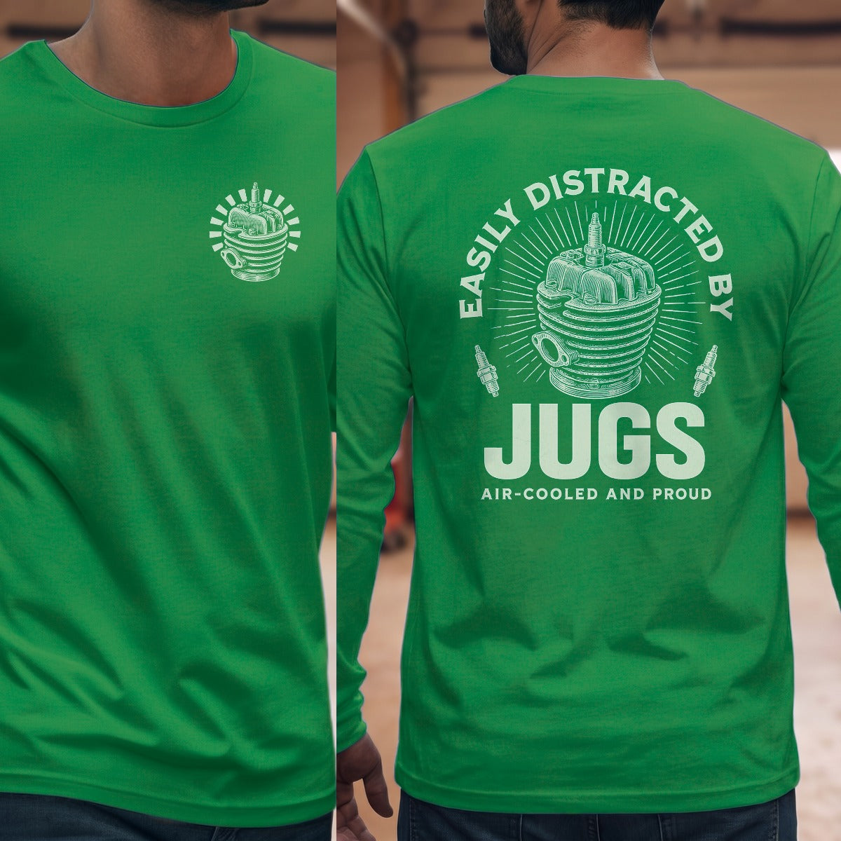 Irish Green | Left Chest + Back (refreshed)