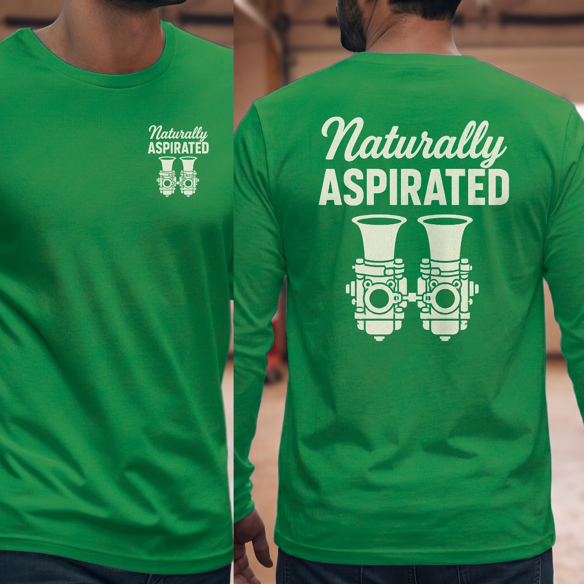 Irish Green | Left Chest + Back (refreshed)