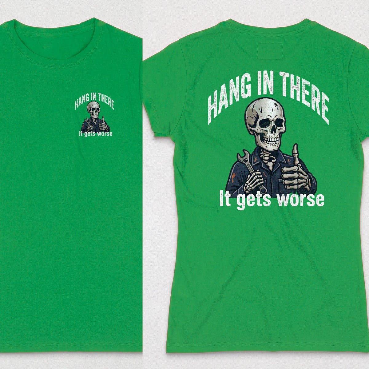 Irish Green | Left Chest + Back (refreshed)