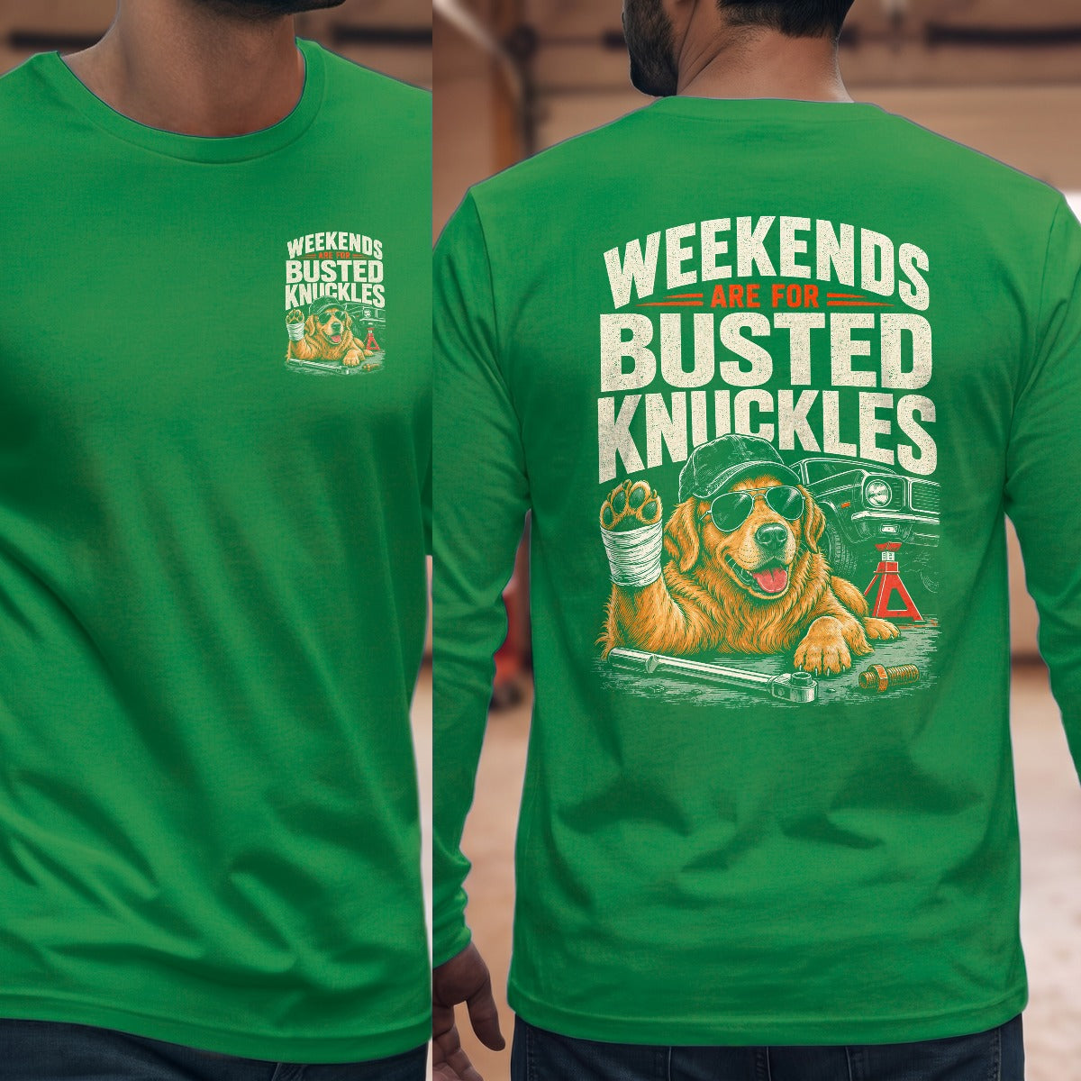Irish Green | Left Chest + Back (refreshed)