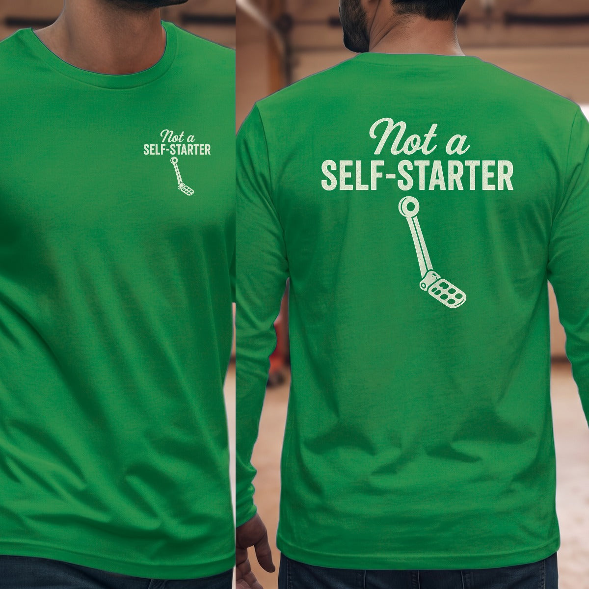 Irish Green | Left Chest + Back (refreshed)