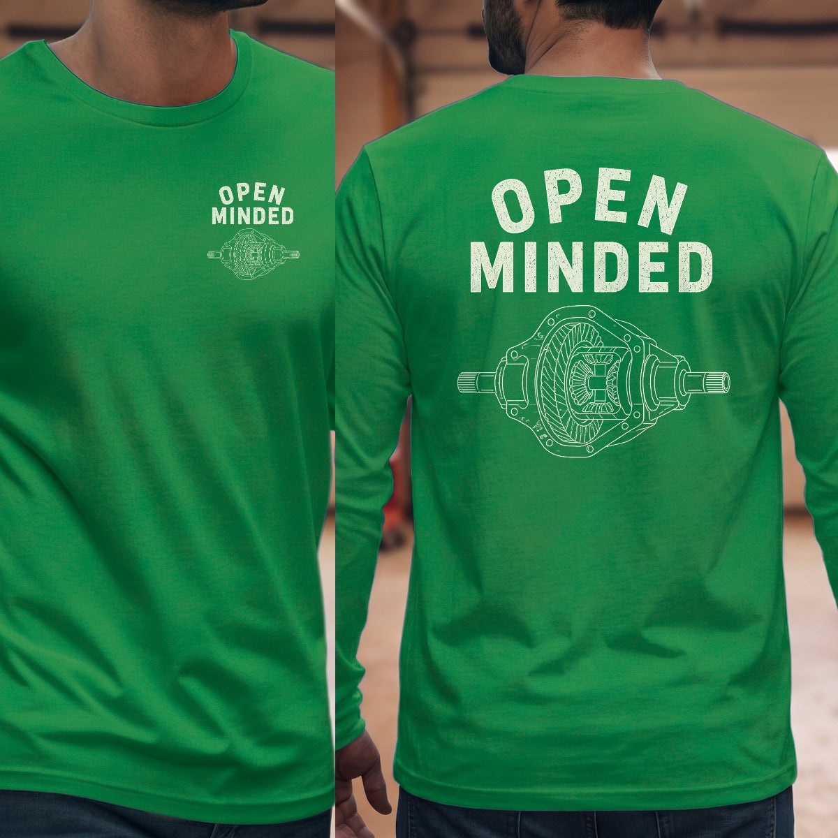 Irish Green | Left Chest + Back (refreshed)