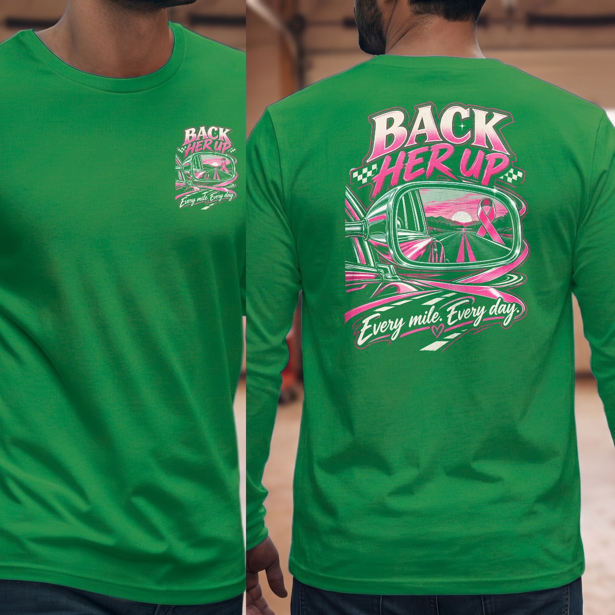 Irish Green | Left Chest + Back (refreshed)