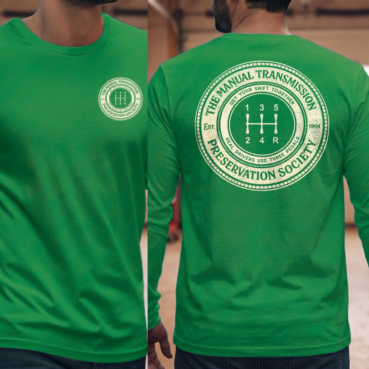 Irish Green | Left Chest + Back (refreshed)