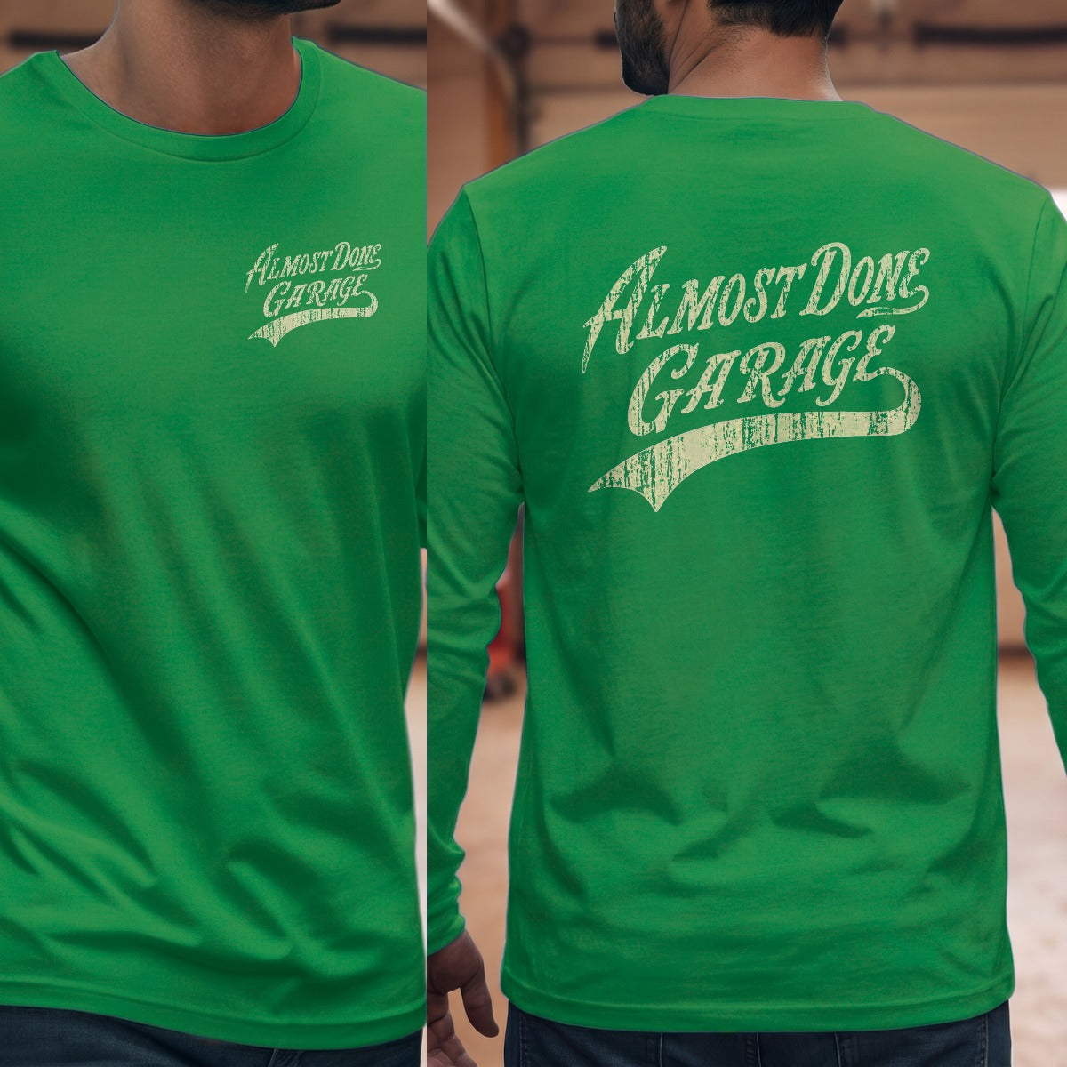 Irish Green | Left Chest + Back (refreshed)