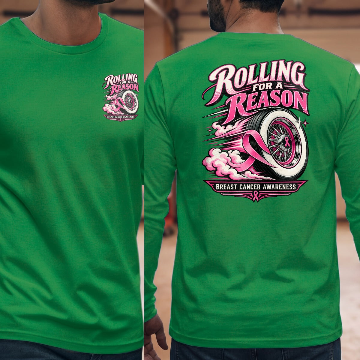Irish Green | Left Chest + Back (refreshed)
