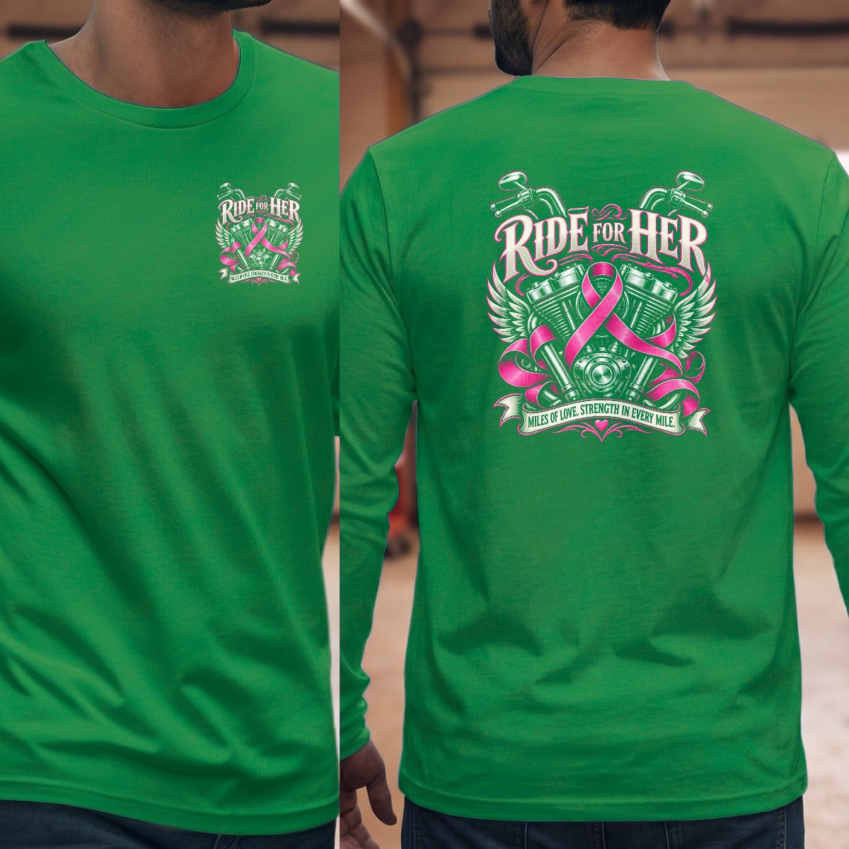Irish Green | Left Chest + Back (refreshed)