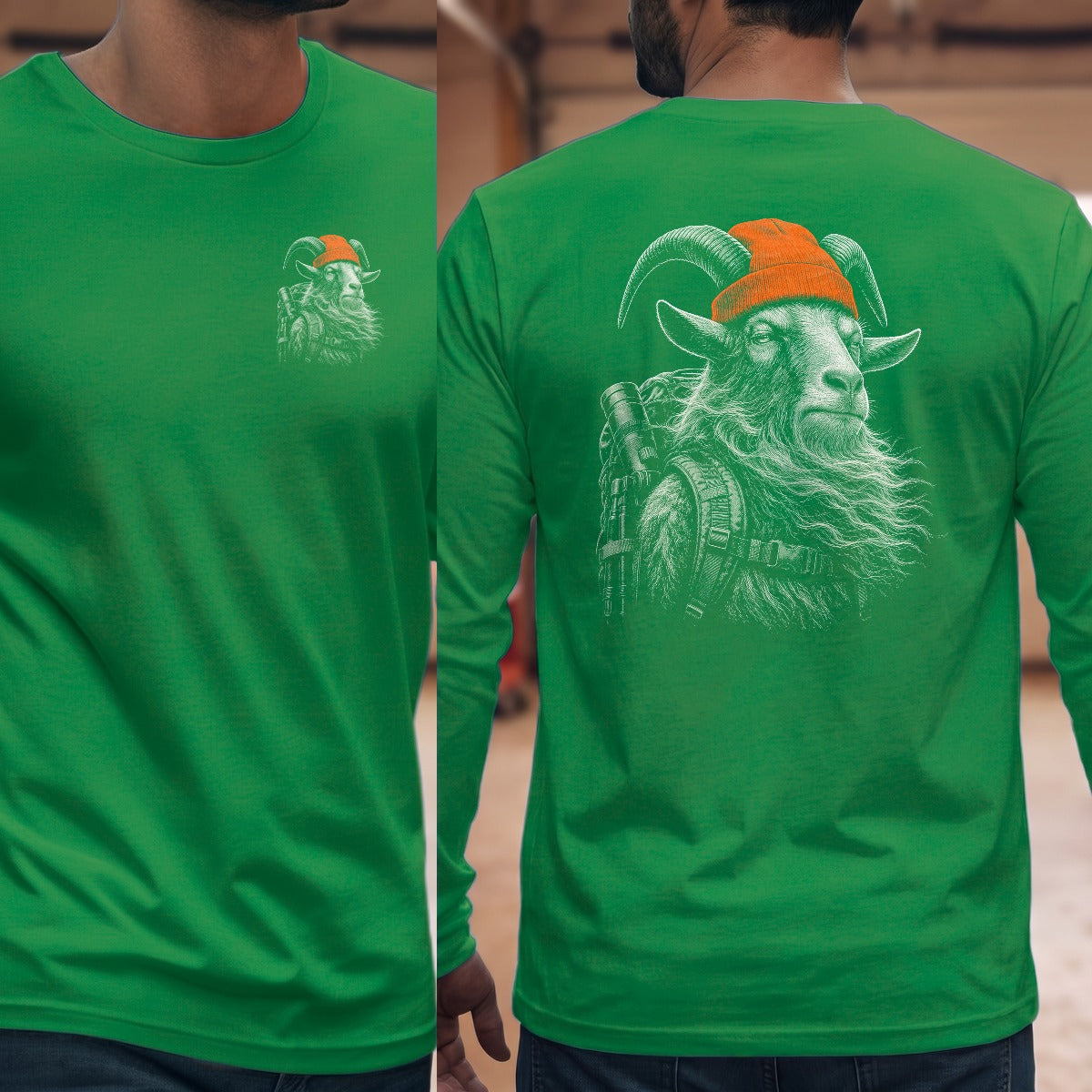 Irish Green | Left Chest + Back (refreshed)