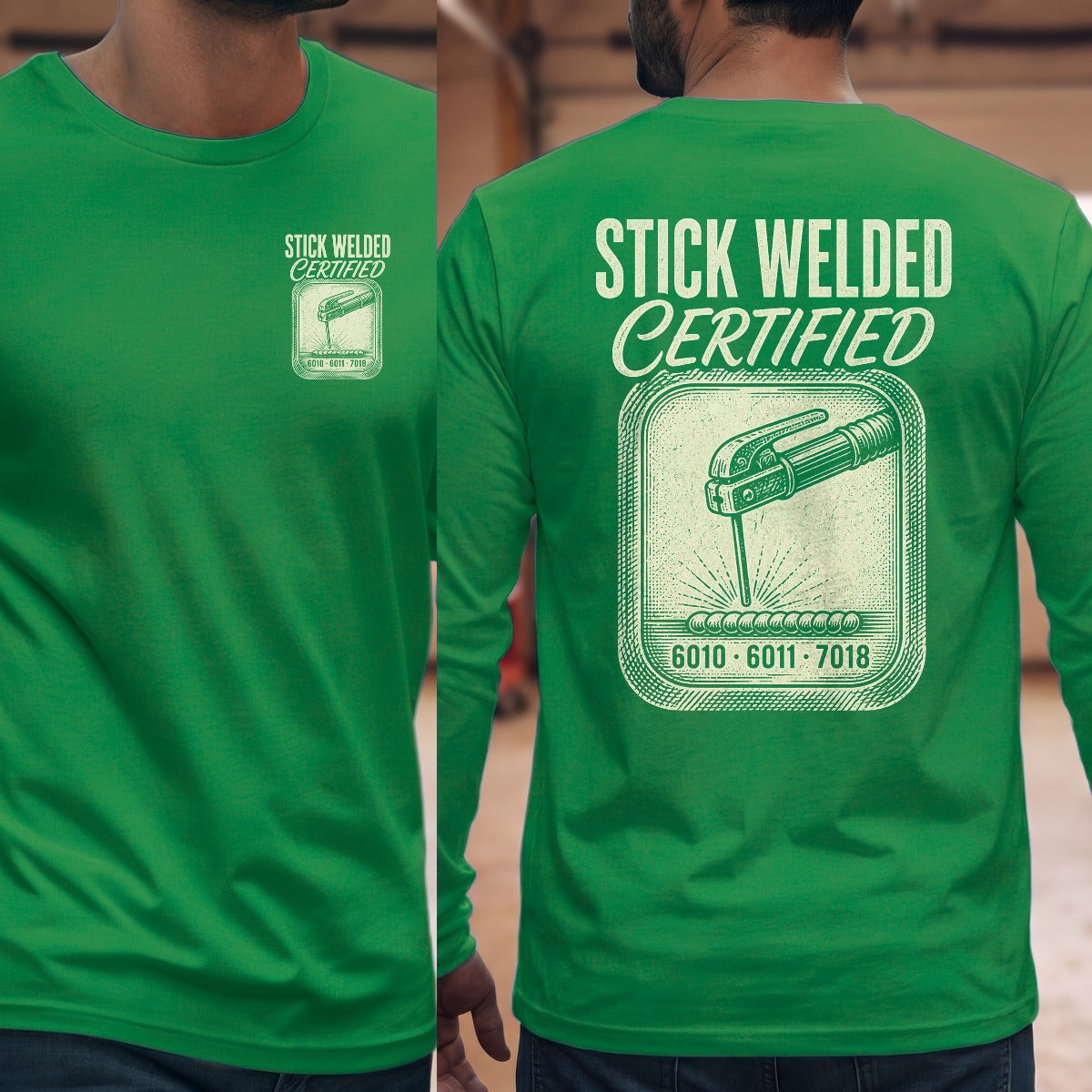 Irish Green | Left Chest + Back (refreshed)