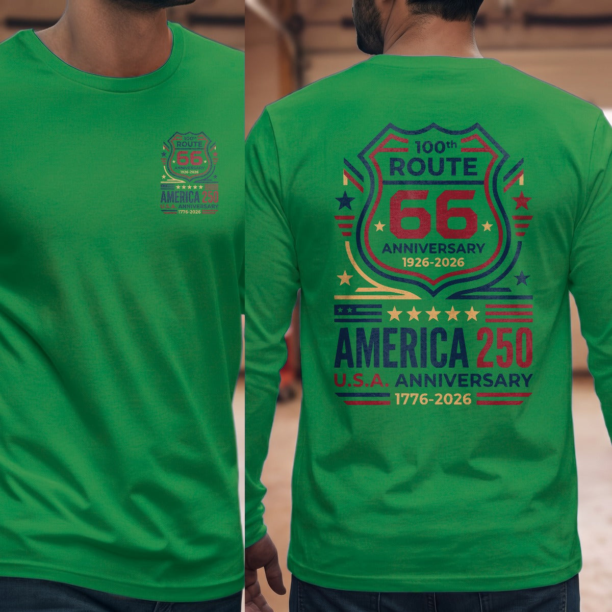 Irish Green | Left Chest + Back (refreshed)