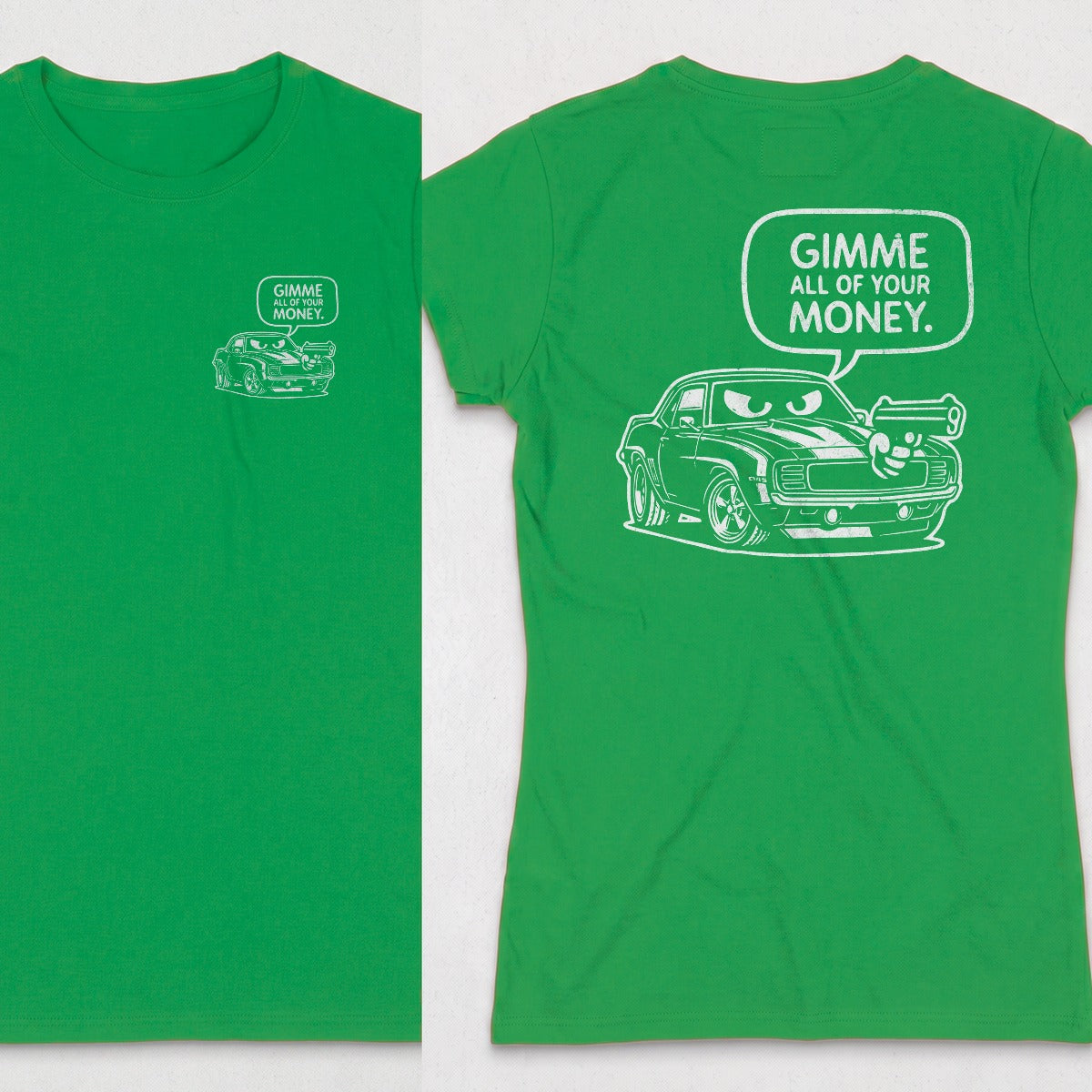 Irish Green | Left Chest + Back (refreshed)