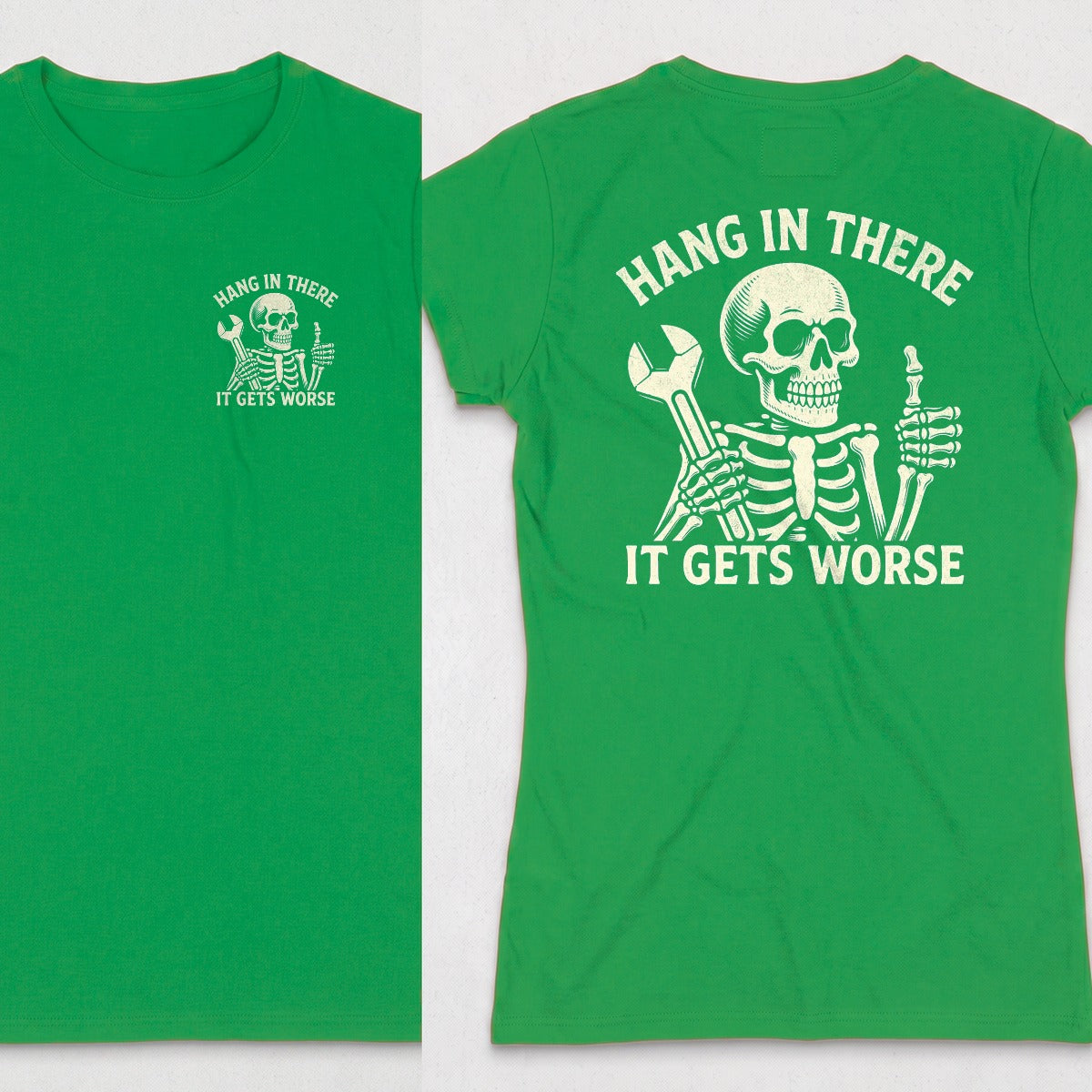 Irish Green | Left Chest + Back (refreshed)