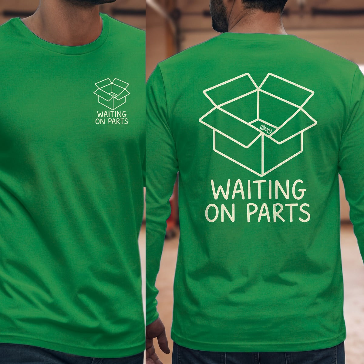 Irish Green | Left Chest + Back (refreshed)