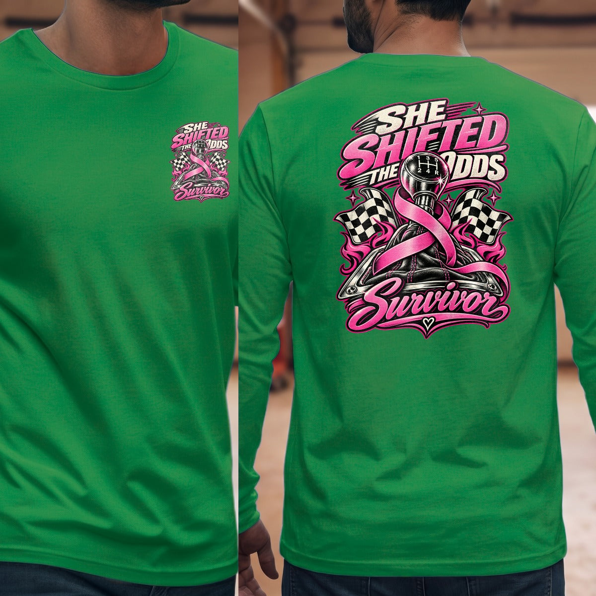Irish Green | Left Chest + Back (refreshed)