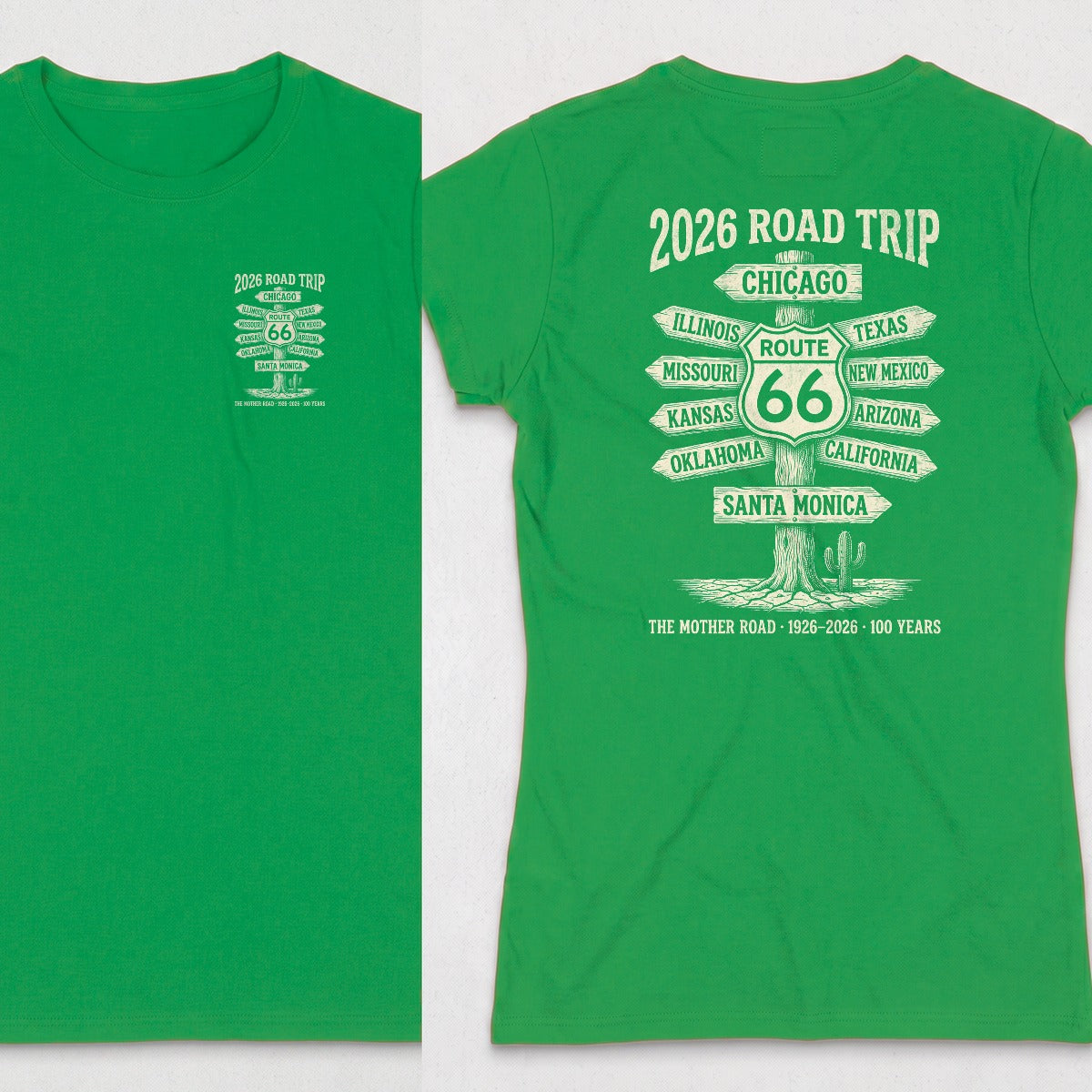 Irish Green | Left Chest + Back (refreshed)