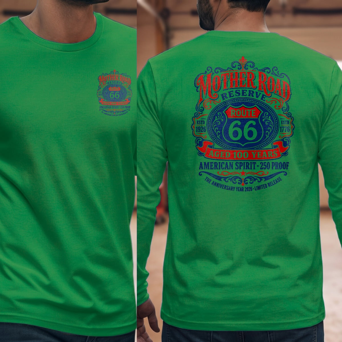 Irish Green | Left Chest + Back (refreshed)